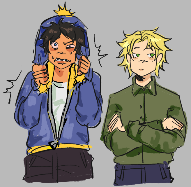 Insanityloss_'s tweet photo. my ocs, cweek and traig #spcreek #southpark https://t.co/t4C5dulE07