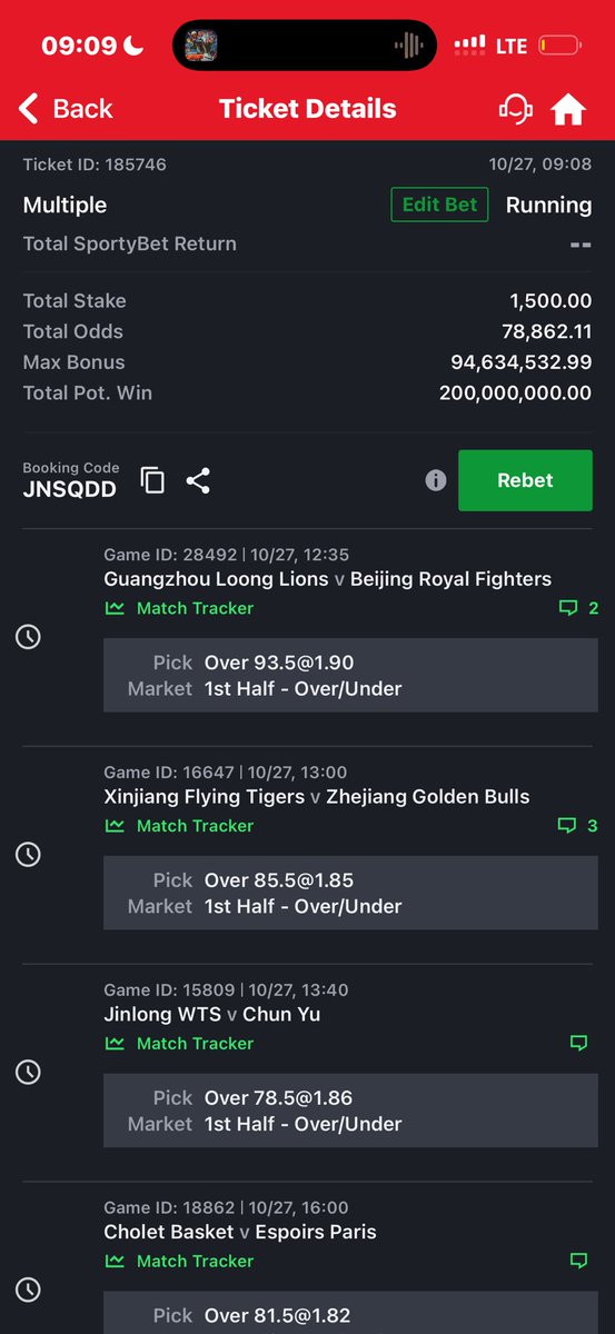 Amuludun_fyp's tweet photo. Todays basketball 🏀 
70k odds
25/25 https://t.co/GXrH7iC0g0