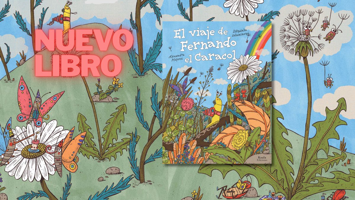 koalaediciones's tweet photo. Aquí, caracoleando un poquito, igual que el protagonista del nuevo libro de Koala Ediciones:
https://t.co/QAoIye014k https://t.co/Gl3yOuSwxh