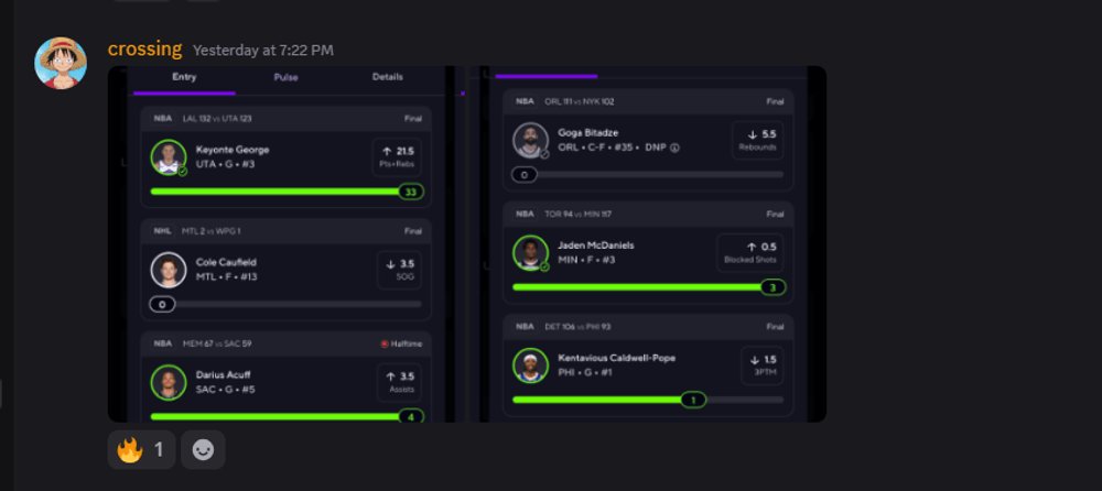 Auto_DFS's tweet photo. Basketball and hockey lines across two screens.
Look at the numbers on AutoDFS https://t.co/DWpDIQZfRN