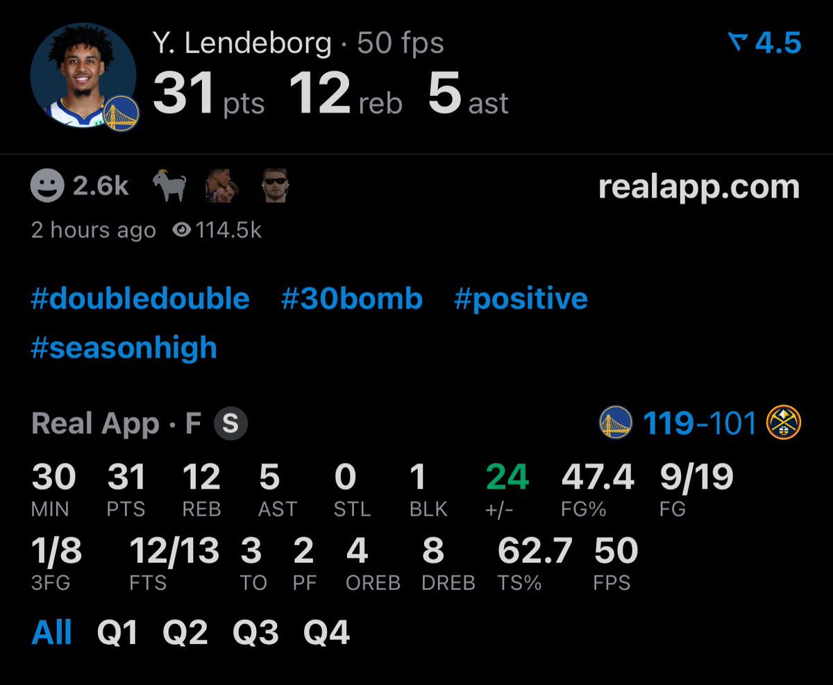 realapp's tweet photo. Yaxel Lendeborg is unreal 🤯 https://t.co/VDbDLX9mbU