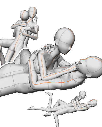 bottari_asset's tweet photo. 커플 포즈 (10cp) by 0v0v 

상대 품에 안긴 채 장난을 치는 커플 포즈입니다. https://t.co/o1Fg2fdshd