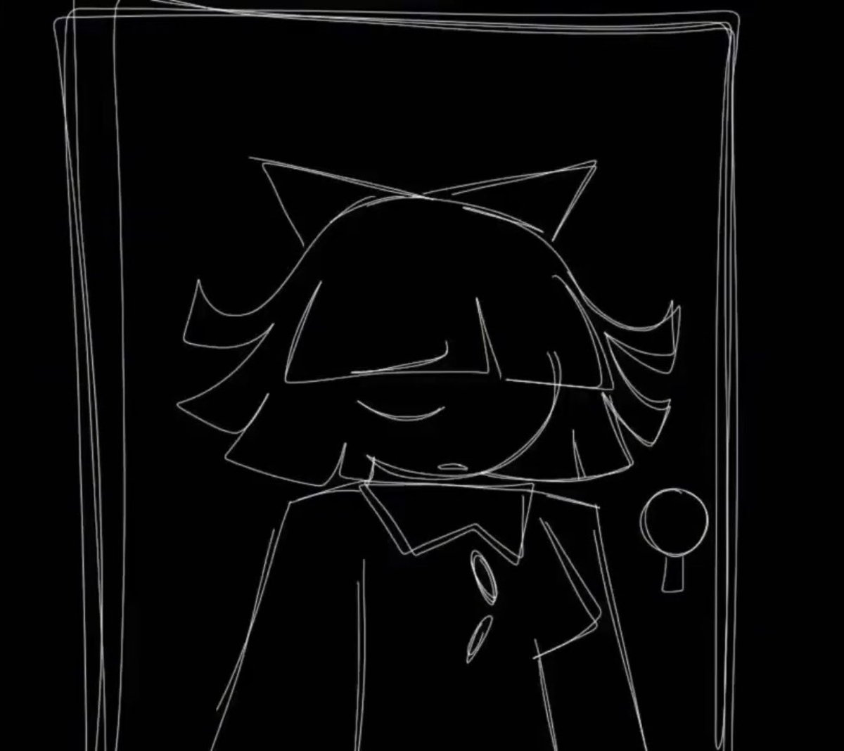 nottastrain's tweet photo. 𝐂𝐥𝐚𝐢𝐫𝐞, 𝐬𝐭𝐢𝐥𝐥 𝐬𝐡𝐚𝐤𝐞𝐧 𝐟𝐫𝐨𝐦 𝐭𝐡𝐞 𝐜𝐡𝐚𝐬𝐞, 𝐡𝐞𝐬𝐢𝐭𝐚𝐭𝐞𝐬 𝐚𝐭 𝐭𝐡𝐞 𝐟𝐚𝐢𝐧𝐭 𝐡𝐮𝐦𝐦𝐢𝐧𝐠 𝐛𝐮𝐭 𝐩𝐮𝐬𝐡𝐞𝐬 𝐭𝐡𝐞 𝐄𝐗𝐈𝐓 𝐝𝐨𝐨𝐫 𝐨𝐩𝐞𝐧, 𝐬𝐭𝐞𝐩𝐩𝐢𝐧𝐠 𝐢𝐧𝐬𝐢𝐝𝐞 𝐚𝐧𝐝 𝐠𝐥𝐚𝐧𝐜𝐢𝐧𝐠 𝐧𝐞𝐫𝐯𝐨𝐮𝐬𝐥𝐲 𝐚𝐫𝐨𝐮𝐧𝐝.

`` . . . Hello? Is someone here? ``