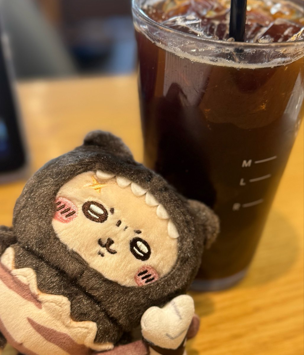 soboru1121's tweet photo. 카페왔어용 공룡랏깅이와 함께~ https://t.co/udnYeXzCuF