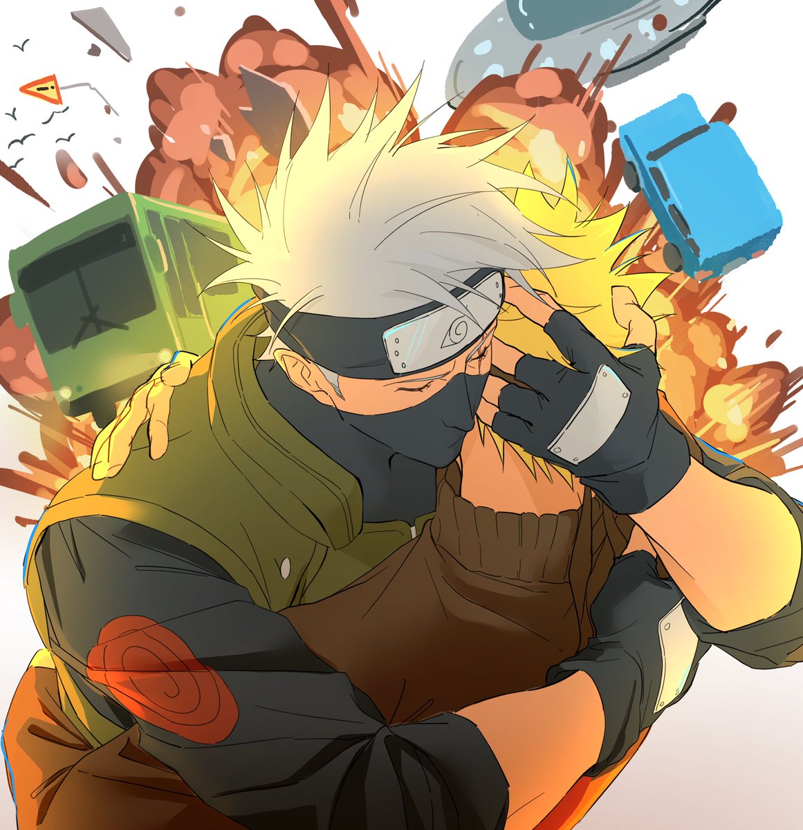 ghostbro0203's tweet photo. 即便是世界末日也要擁抱嗎
#kakanaru #カカナル https://t.co/McuTazwehe