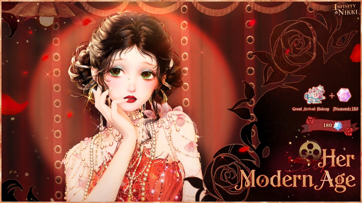 InfinityNikkiEN's tweet photo. ♾️Version 2.11 "Tales Woven in Time" | New Arrivals in the Store

Event Duration
After the Version 2.11 update on October 29, 2026 – November 26, 2026, 10:29 (UTC-7)

🎉 New Arrivals in "Store: Snowy Verses"
● Modern Age
Spend 180 Stellarites to obtain: the makeup Grand Arrival: Makeup and 180 Diamonds! With her eyes and brows, she leaves a mark all her own. With every expression, she speaks her boldness. Free, vibrant, and radiant, she will one day step onto a stage of her own.
● Echoes of Wishes
Spend 380 Diamonds to obtain: the decoration Starlight Wishing Tree. Gather starlight, gifts, and wishes together, and let crystalline snowflakes shower each little wish with their most beautiful blessings.
● Under the Starwish
Spend 180 Diamonds to obtain: the headwear Snowy Magical Night and Momo's Cloak: Winternight Gift! A little wish, long forgotten, has been found again. Listen closely, and hear the stars answer your call.

🎉 Footnotes of Time
Unlock the special packs in sequence to obtain: the outerwear Vibrant Feast, the outerwear Feast Overture, the headwear Nutcracker March, Momo's Cloak: King of Candy, the makeup Starwish Fairytale: Makeup, the decoration Snowlit Shop Window, Revelation Crystals, Resonite Crystals, and more! For more details, please refer to the in‑game announcement.
❖ The outerwear Vibrant Feast and Feast Overture, along with their glowed-up pieces Vibrant Feast: Banquet and Feast Overture: Delight, offer alternative details for a high-waist or low-waist look.

🎉 Wrapped in Warmth
Purchase the Gentle Warmth Box to obtain: the choker Cozy & Warm, the pose A Breath of Warmth, Revelation Crystal *3, and Bling *50,000.
Purchase the Cozy Surprise Box to obtain: the decoration Snug Surprise Stocking, Revelation Crystal *6, and Bling *100,000.
Stylists can also purchase the Winter's Embrace Box to get everything from the Gentle Warmth Box and the Cozy Surprise Box at a special bundle price!

❖ If you have already purchased either the Gentle Warmth Box or the Cozy Surprise Box, you can no longer purchase the Winter's Embrace Box. If you purchase the Winter's Embrace Box, you can no longer purchase the Gentle Warmth Box or the Cozy Surprise Box separately. If you purchase either the Gentle Warmth Box or the Cozy Surprise Box separately first, any later purchase of the other will be at full price, without the bundle discount.

🎉 Featured Packs Update
● During the event, head to Store: Featured to purchase the Gatebound Resonance Pack series, featuring Revelation Crystals and Blings.
● A new exclusive "Timeflow Prism Pack Series" featuring dyeing materials is also available. Stylists, browse and pick out your favorite pieces.

Note: Some makeup shown in the image is for reference only. The outfit's in-game presentation may vary.

——
➤ Infinity Nikki Version 2.11 Tales Woven in Time launches globally on October 29 (UTC-7)!
➤ Download Now: https://t.co/soaPebzlY9
➤ Join us on Discord: https://t.co/QvZPw1gJOV
#InfinityNikki
#TalesWoveninTime