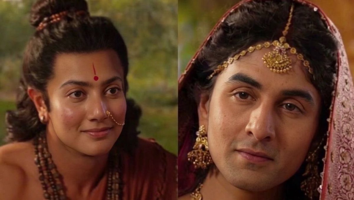 Vrinda_voyage's tweet photo. Memes and trolls started even before Release can’t imagine how much trolls this Ranbir and Sai Pallavi gonna face after release😭

Complete miscast https://t.co/CxCkre1sJg