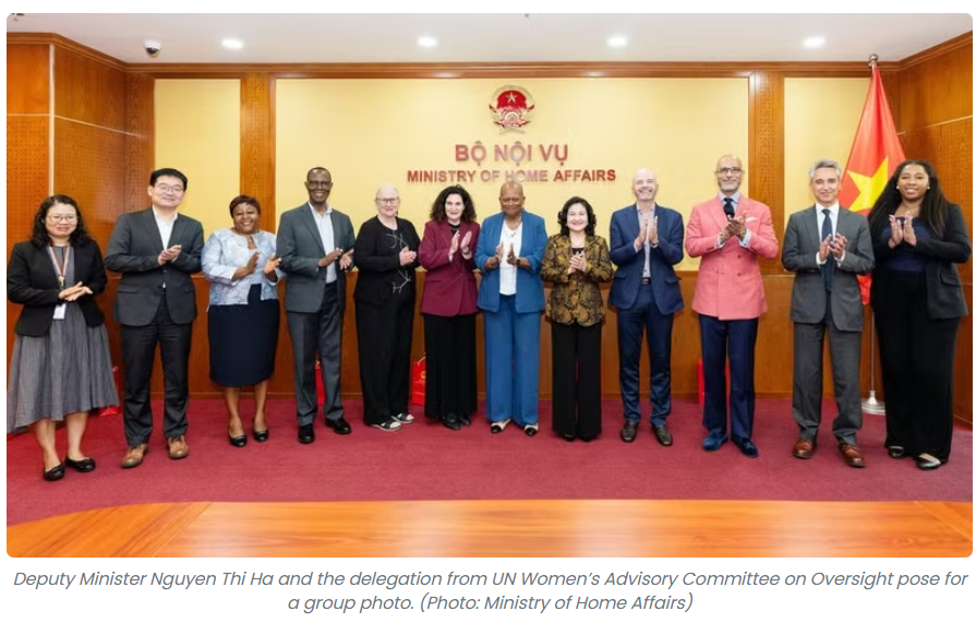 SLSVPurpose's tweet photo. Viet Nam and UN Women strengthen cooperation on gender equality and women’s empowerment
https://t.co/eMDBOq9T51
#SLSV #SLSVIndia #VietNam #UNWomen #GenderEquality #WomensEmpowerment #GenderEquity #WomenEmpowerment #WomensRights @UN_Women @UN @uninvietnam @MFA_Vietnam https://t.co/80G04KN9aV