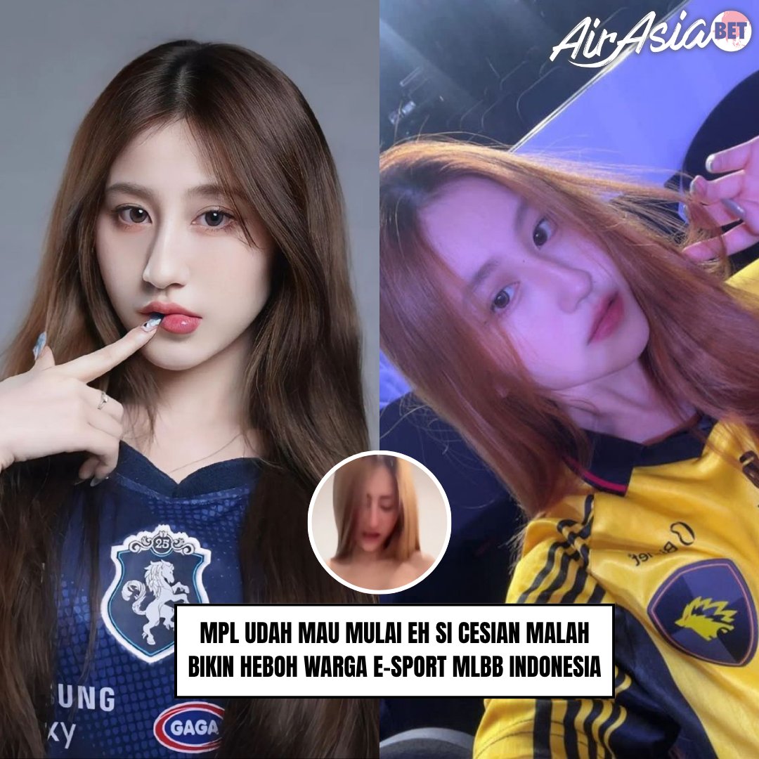 MichaelKnia0oz's tweet photo. PLAY OFF MPL UDAH MAU MULAI EH SI CESIAN MALAH BIKIN HEBOH WARGA E-SPORT MLBB INDONESIA #bokepindo 

Sponsored Airasiabet | https://t.co/N7Rpq2a6cR https://t.co/NyvfxEc8XG