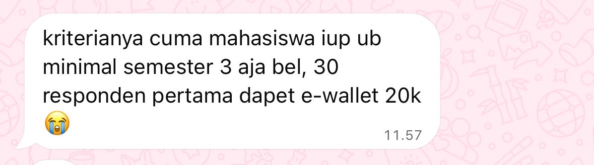 basotebu's tweet photo. hi guys! moots ku ada yg iup ub tidak yah? boleh dong bantu tmnku kalau kalian sesuai dengan kriteria ini. dm/komen aja yah terima kasih https://t.co/V0Cc7v4EBF