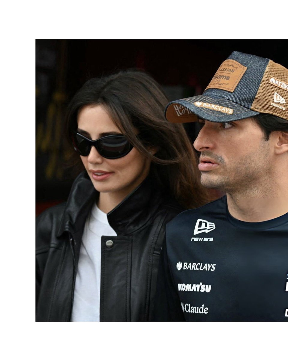 rebeccba's tweet photo. She’s Barbie and he’s.. Carlos Sainz. https://t.co/QMo9EN8rra