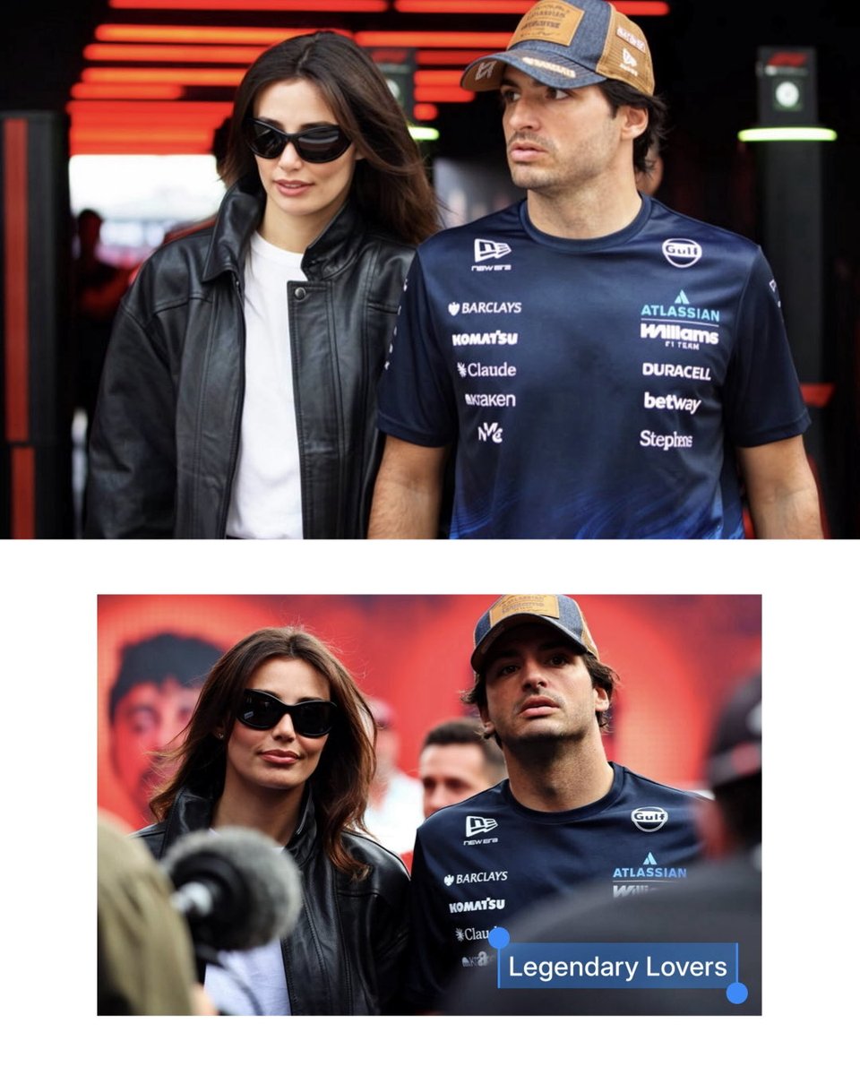 rebeccba's tweet photo. She’s Barbie and he’s.. Carlos Sainz. https://t.co/QMo9EN8rra