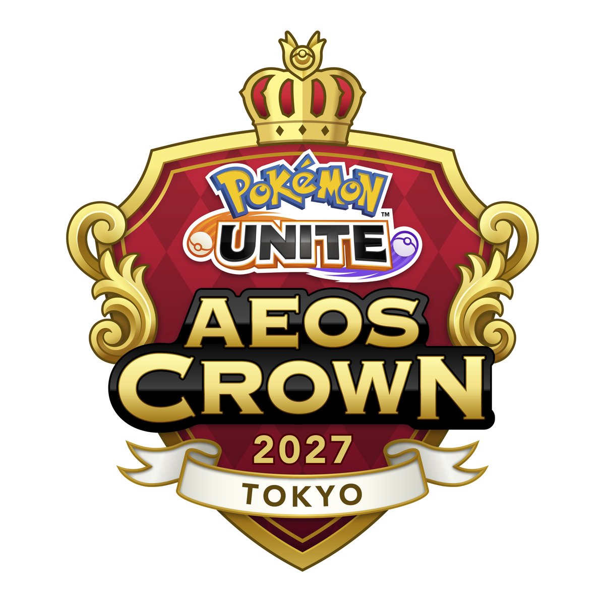 poke_unite_jp's tweet photo. 【Pokémon UNITE Aeos Crown 2027について】

いつも『Pokémon UNITE（ポケモンユナイト）』を遊んでいただき、誠にありがとうございます。
『ポケモンユナイト』の公式国際大会「Pokémon UNITE Aeos Crown 2027」について、詳細を公開いたしました。
https://t.co/25SBDVYOEW

日本地域の予選登録については順次情報を公開いたしますので、続報をお待ちください。
#ポケモンユナイト
#PUAC2027
#AeosCrown2027
