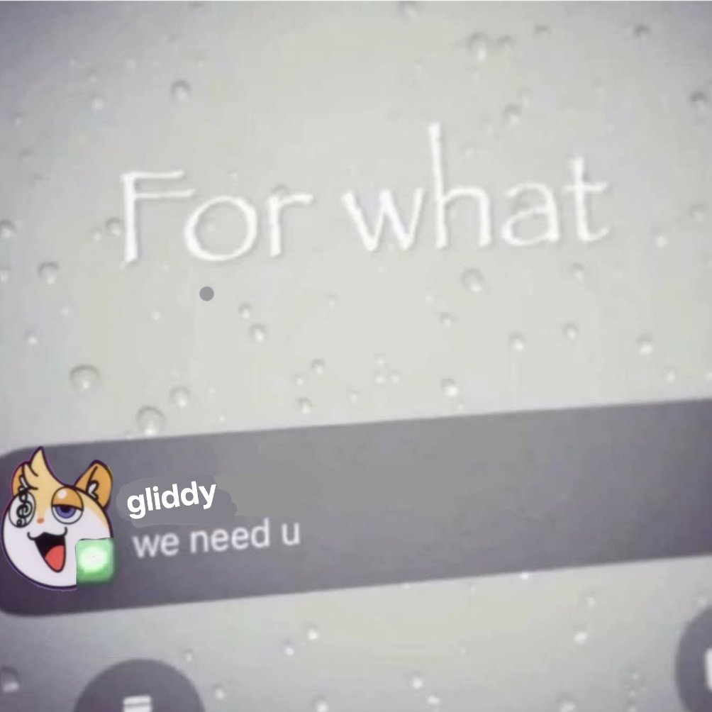 heesecams's tweet photo. i love gliddy https://t.co/9A0mPnxqGf