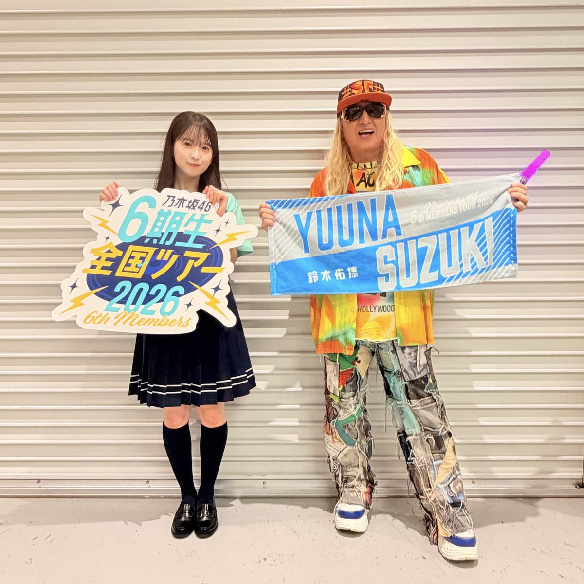 DJKOO_official's tweet photo. 乃木坂46 「6期⽣全国ツアー2026」
初日！KT Zepp Yokohama 最高スギました！！

メンバーひとりひとりの歌、ダンス、スキル、パフォーマンスの全てがダイレクトに伝わるZeppの夢空間！！
6期生11人でのパワーの結集は迫力と癒し
成長の証を感じる感動のステージでした！

そして！ビッグサプライズ！！
一緒にラジオをやってる鈴木佑捺ちゃんが！最新シングル「君ロス」に収録の6期生楽曲「一度好きになった人」のセンターに！！

収録の時は何も言ってなかったので！
めちゃビックリの嬉しさでした！！
ゆうちゃんに合った楽曲でのセンター！
ホントに良かったね！おめでとう！！

6期⽣全国ツアー！自信を持って駆け巡ってください！！

最高 DO DANCE！！

#乃木坂46_6期生全国ツアー 
#鈴木佑捺 
#DJKOO