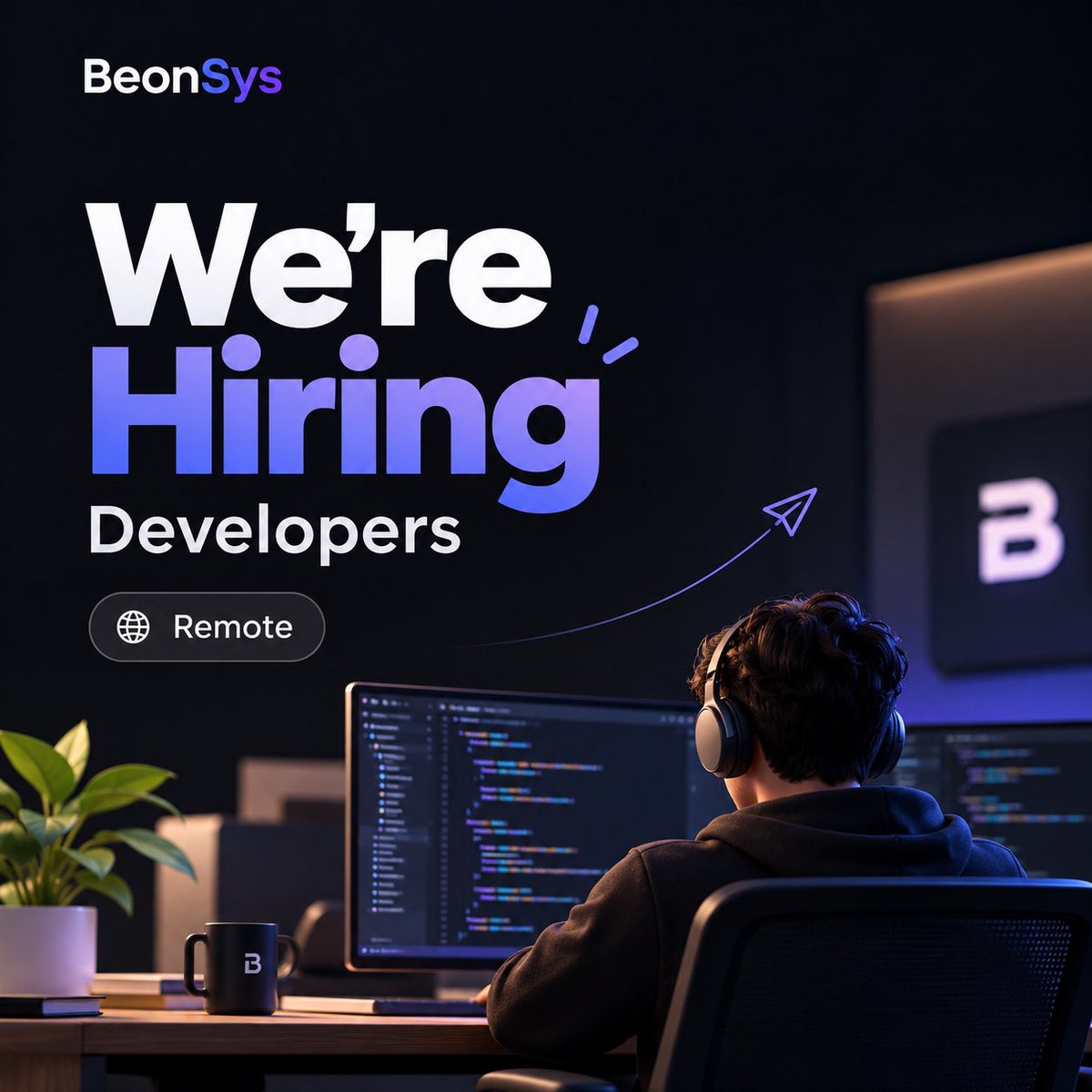 the_vraj_soni's tweet photo. BeonSys is hiring developers!

📍 Remote

Looking for developers with:
• GenAI skills/certifications (preferred)
• Strong backend skills
• AI workflow implementation
• Basic system design knowledge
• Availability for 10+ hrs/day

Interested? DM your GitHub profile and resume https://t.co/mzf2GU6aRW