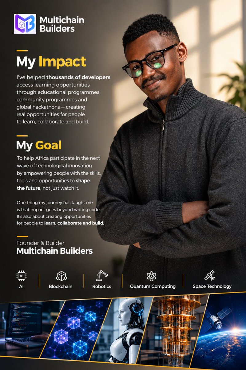 isaactevin's tweet photo. Meet Tevin, his philosophy is simple: Knowledge should be accessible to everyone, not just a privileged few.
Because knowledge is power

Try a free course and learn something new on 🌐 https://t.co/MCFpZ6kqRi https://t.co/H0YAKkqpVh