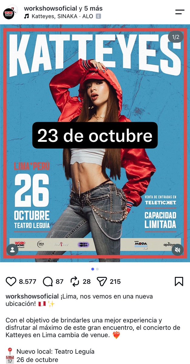 brynespo's tweet photo. que risa como te quieren hacer creer que es ALGUIEN fuera de su país o la mayor artista chilena cuando a tres días de su show tuvieron que cambiarle el recinto pasando de uno de 4.500 a 800 pq no hizo un sold out 🫪 me temo que en chile pasara del arena a la sala metrónomo 😭 https://t.co/tzlrjA1B5Y