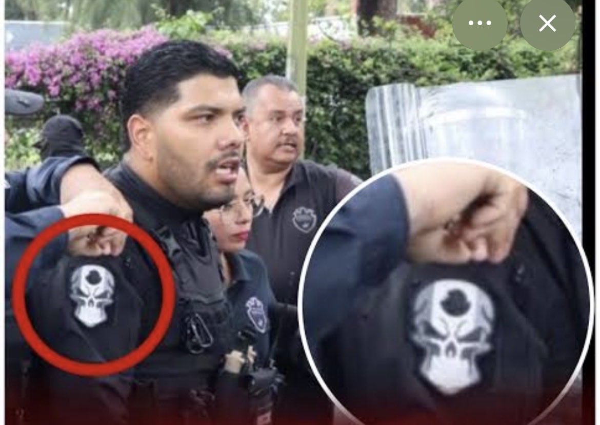 julio1312_420's tweet photo. @DiariodeGDL @ASPaniagua Que curiosos parches les gusta usar a los polis en Jalisco. Seguro son oficiales de sus corporaciones como lo dicta la ley y sus reglamentos ¿verdad @JaliscoVial @SSeguridadJal @PabloLemusN? https://t.co/MdgLNs07F9