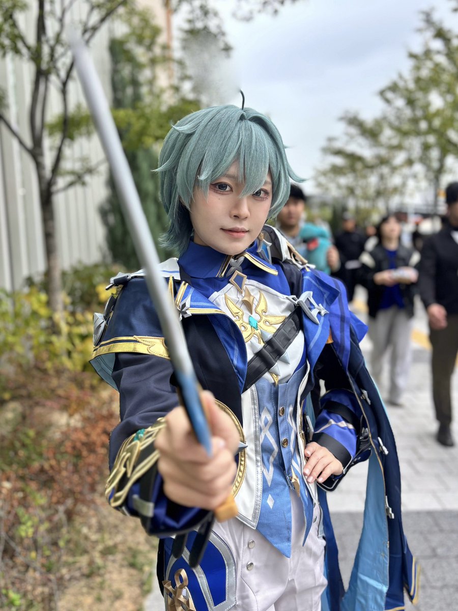ensoleil0324's tweet photo. #lohen #cosplay #GenshinImpact #ローエン https://t.co/keUsxKCfeS