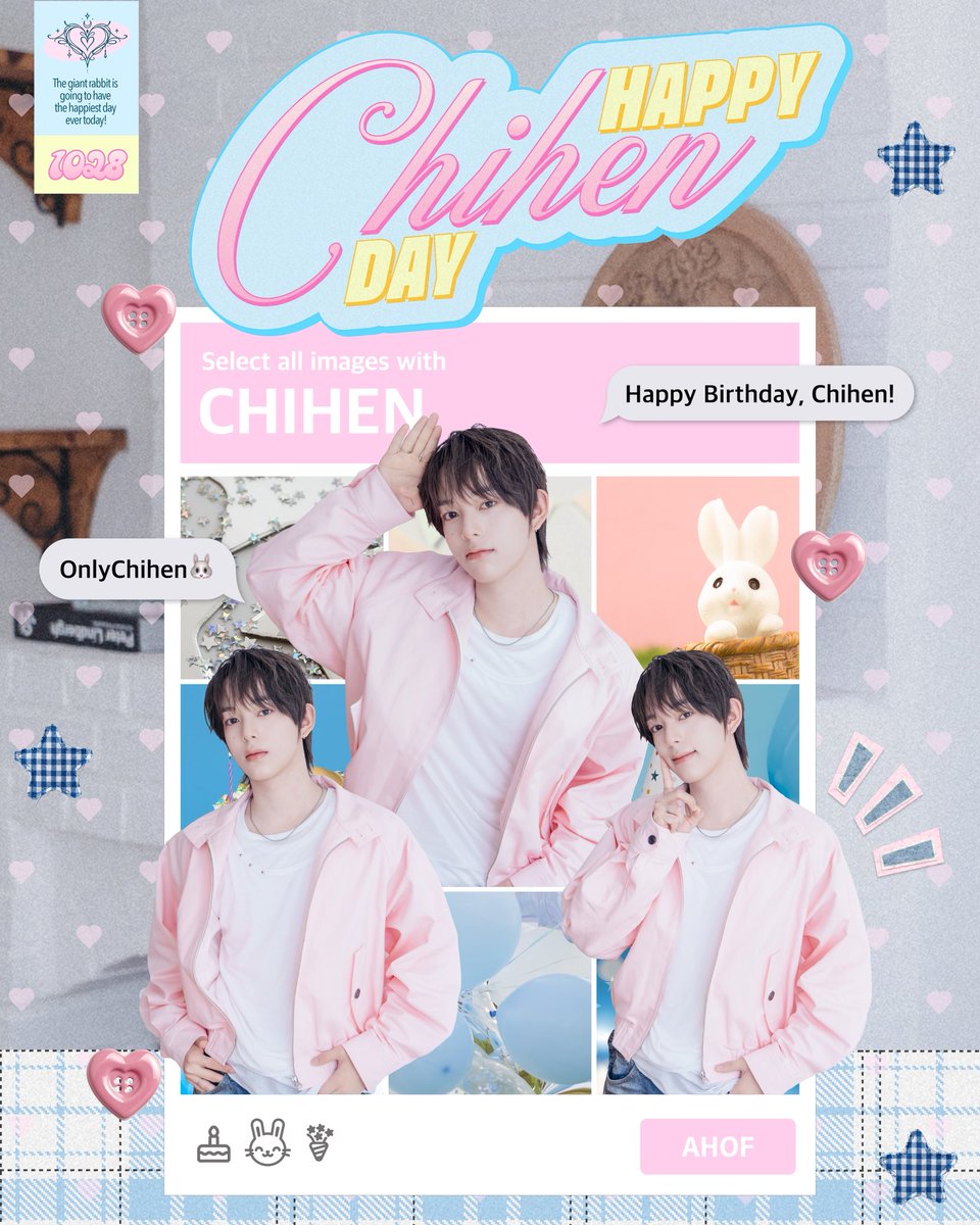 AHOF_official's tweet photo. HAPPY BIRTHDAY CHIHEN🐰

#AHOF #아홉
#CHIHEN #즈언 https://t.co/U5140ukoFx