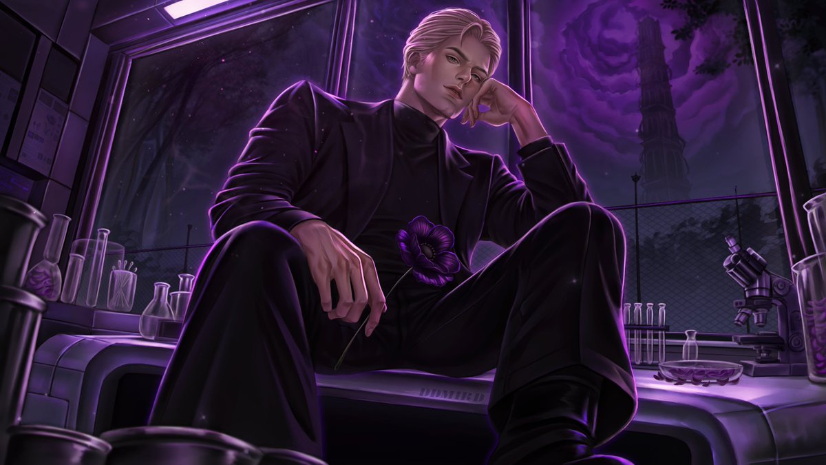 DDmirdd's tweet photo. and I forgot to post this work last night..🫪...

I decided to draw some Pre-Halloween art😼
-----
I worked on it for quite a while.. about 25+ hours or 4 days in total. Im not entirely happy with the concept and composition.
-----
#RomanceClub #Howard #art #digitalart #artmoots https://t.co/qmM7Z6ott0