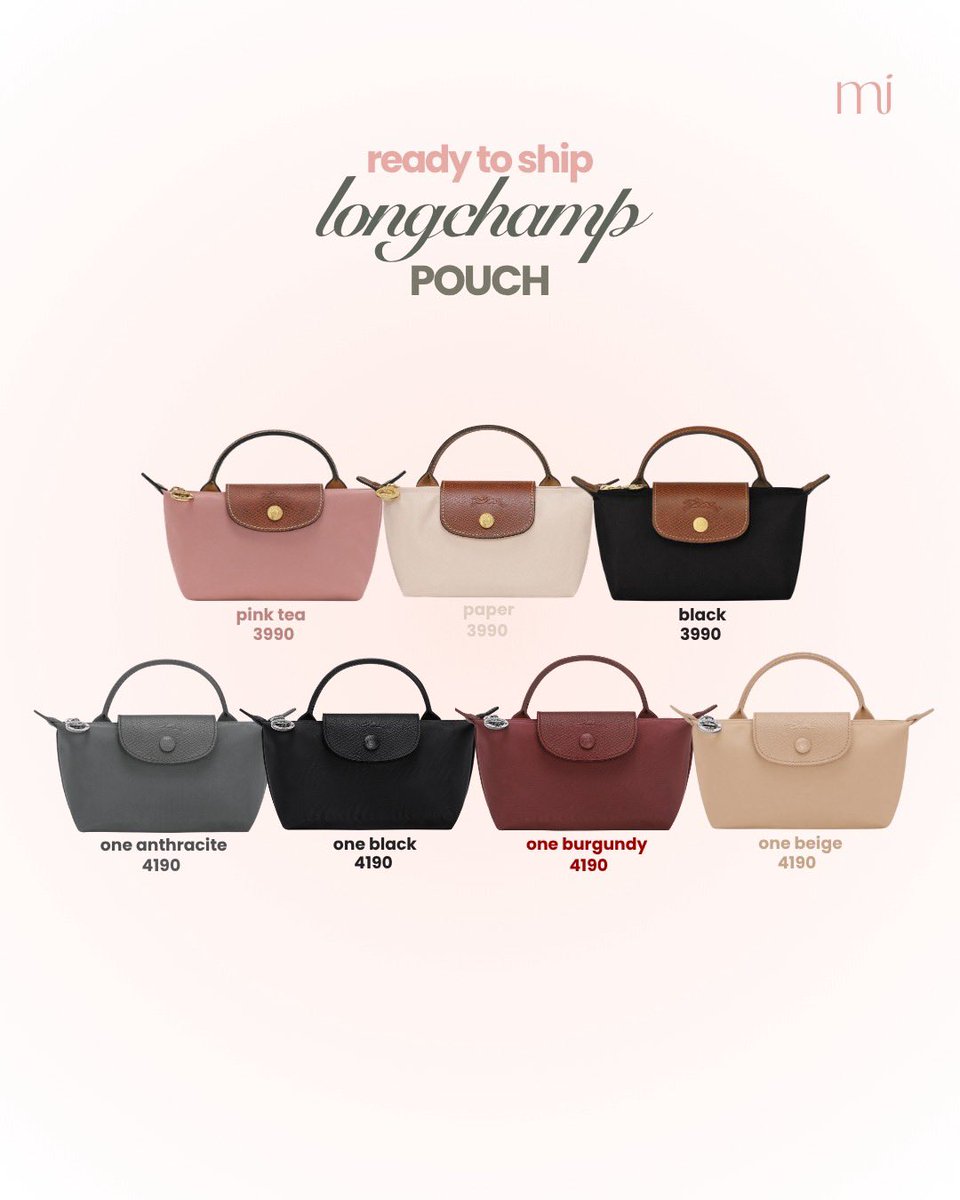 miffybrandy's tweet photo. ready to ship longchamp &amp; disney charm ⊹ ⋆♡🇫🇷 มีสีใหม่เข้ามานะคะ พร้อมส่งไม่ต้องรอพรีค่า https://t.co/BEF5DEDdrO