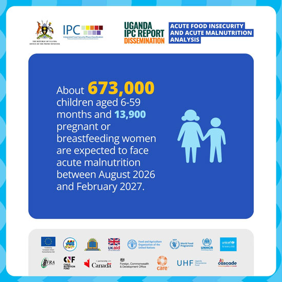 UGIndependent's tweet photo. PM Nabbanja calls for broader El Niño response as Uganda, UN launch $61 million appeal

#FSNA2026
#FoodSecurityUG
#malnutrition

https://t.co/N8axekl7Ul https://t.co/BXFyQapWOC