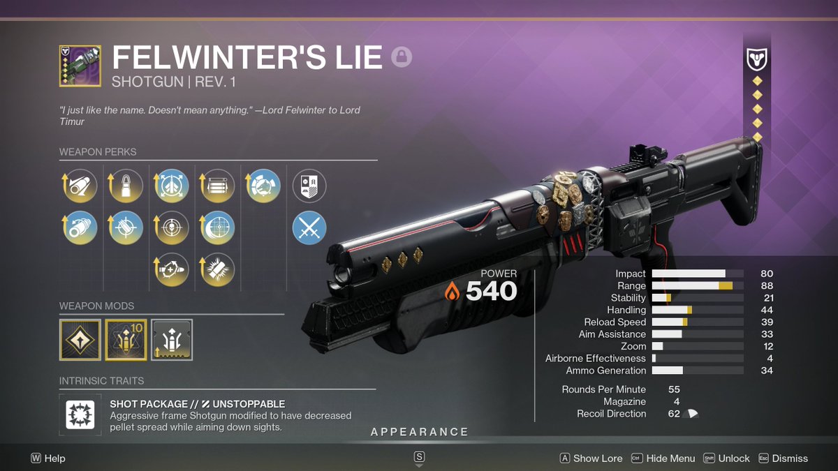 illPhysics's tweet photo. throw a Targeting mod on the helmet and you're actually looking at a top 3 pellet shotgun in the game...and it's not 3

yes, I'm (very) surprised https://t.co/eXbGAkdjjb