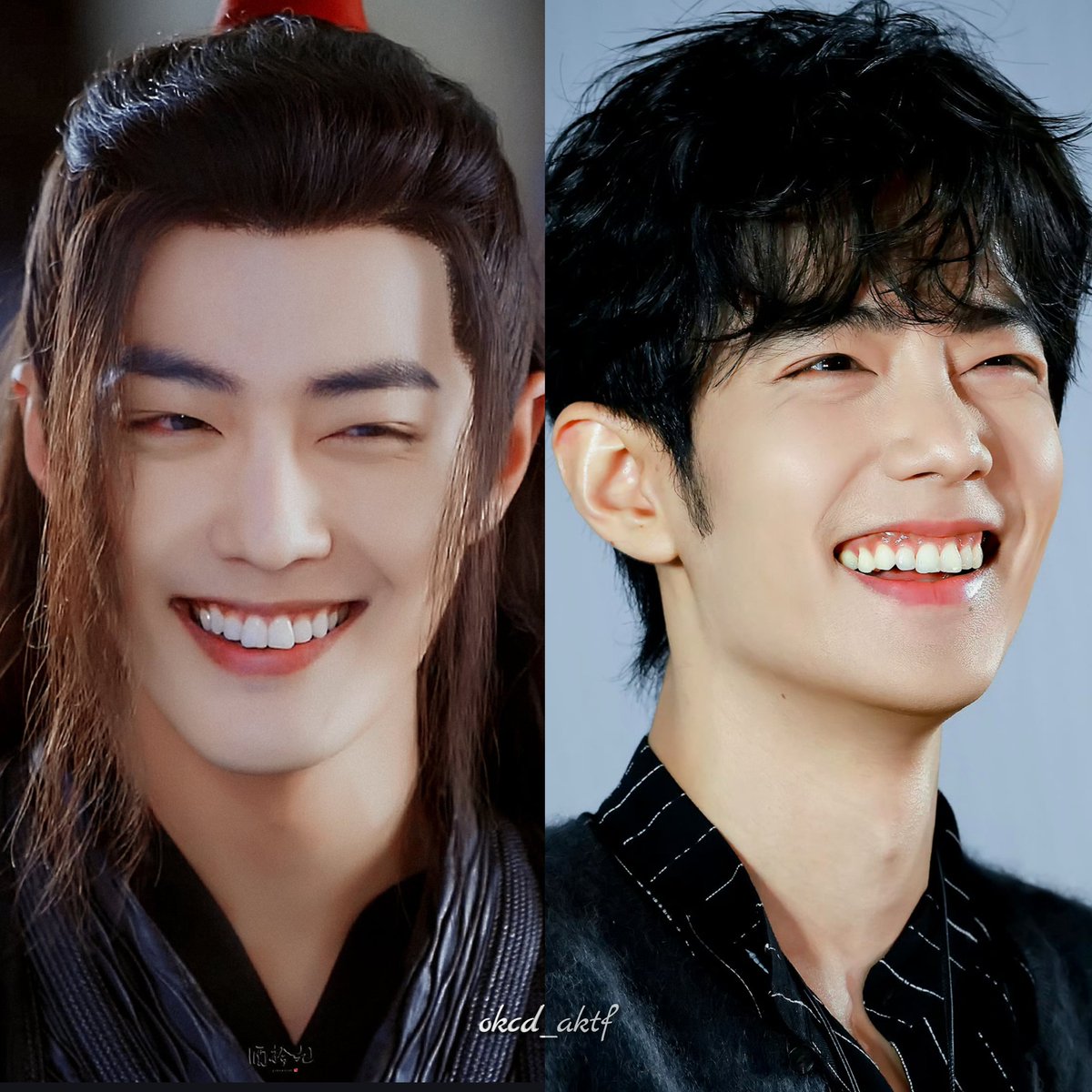 Okcd_aktf's tweet photo. Wei WuXian                               Xiao Zhan https://t.co/QK9pBWD6UR