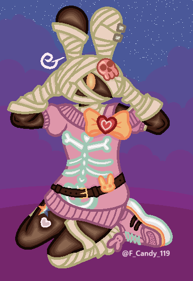 F_Candy_119's tweet photo. Made some fanart of this cute little bunny mummy 🐇
#FortniteArt #Fortniteoverride https://t.co/P0y11lPfxY