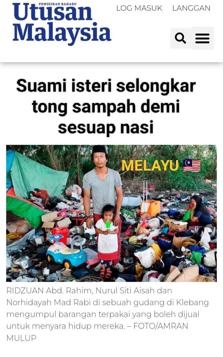 Kunlavutvisan's tweet photo. @Danre15r @_MohdFaizal_ @madzinksu @maxsastro Bayangkan, kalau tk ada tong sampah pasti melayu sudah mati kelaparan, sebab tong sampah yg selamatkan rakyatmu dari kelaparan. Kalau orang2 tk buang makanan sisa di tong sampah pasti km sudah mati kelaparan sejak kecil bersama ibumu yg miskin https://t.co/ZrMgfJQpoX