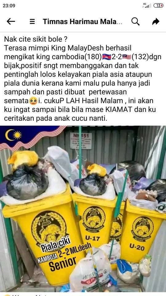 mendingngidol's tweet photo. @DSAccount1996 Malaydesh sampah awokwkwkwkwwkwk ahahahaha 😂🤣 https://t.co/jjICbfu1Ss