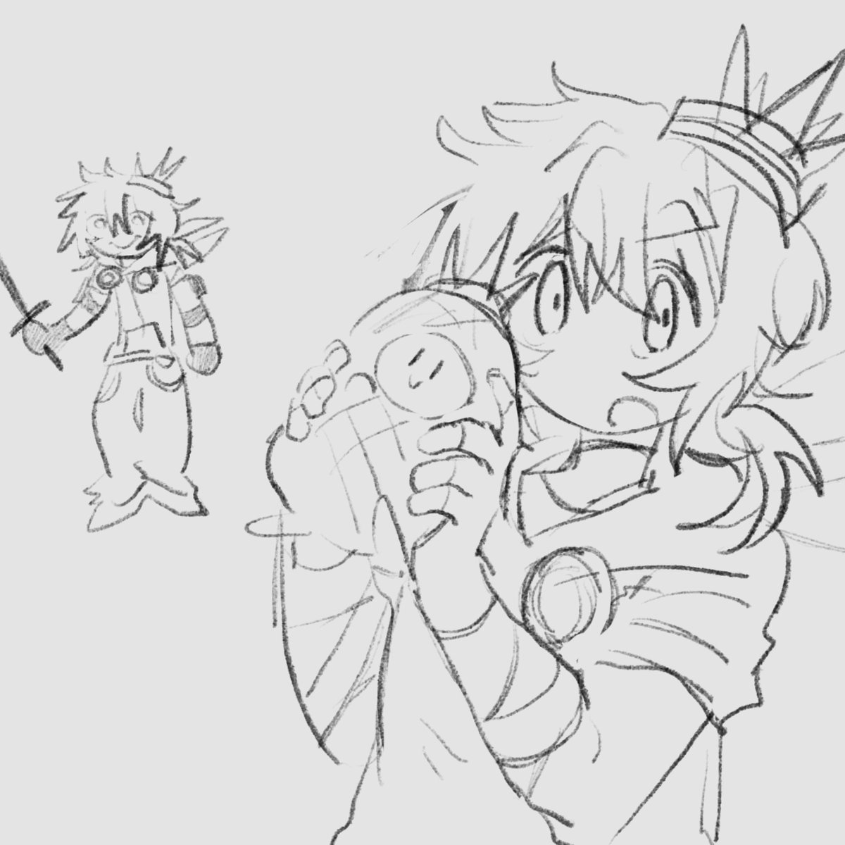 skysodalollipop's tweet photo. 何が描きたかったのか分かんなくて泣ける https://t.co/8Tw0ZgIF7T