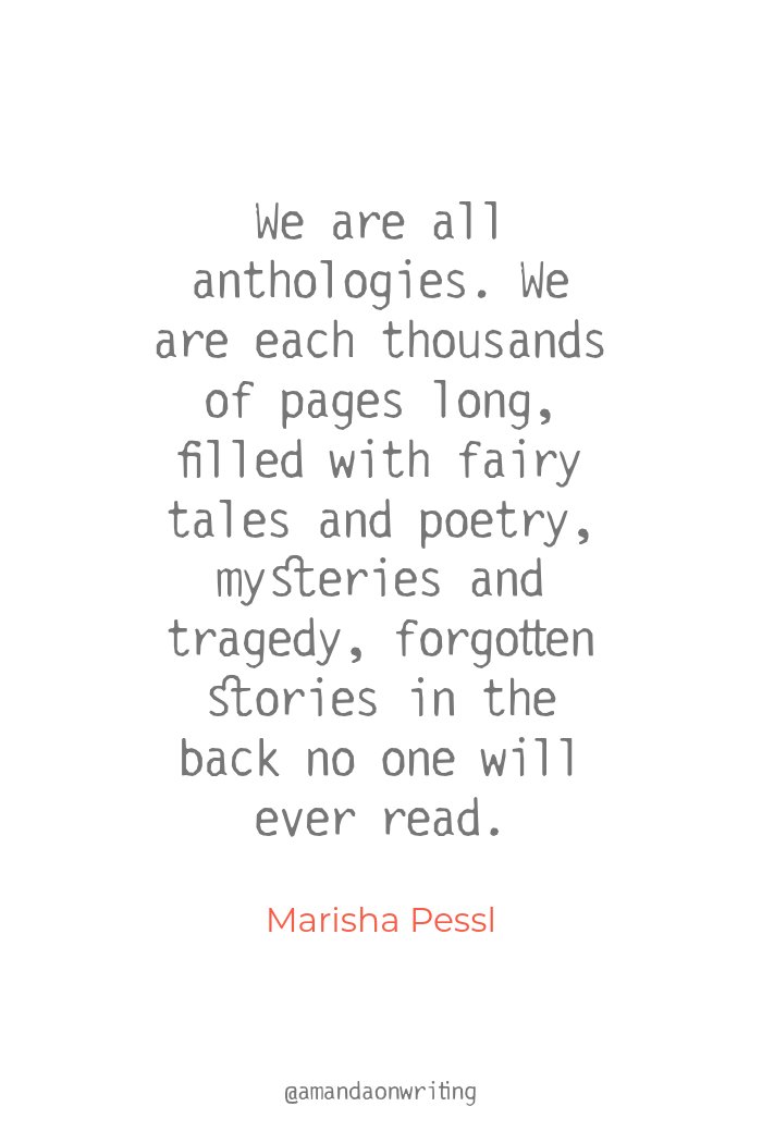 amandaonwriting's tweet photo. Quotable - Marisha Pessl, born on 26 October 1977. Read more here: https://t.co/fOzy1cH9Te https://t.co/F2jIgxv4yj