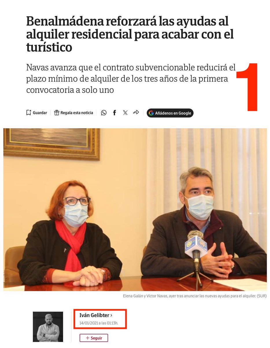 navas_victor's tweet photo. 📅 En 2021 ya éramos conscientes del problema de acceso a la vivienda que existía en nuestra ciudad.

Se tomaron las primeras medidas y se pusieron en marcha incentivos al alquiler de larga temporada.

🧵ABRO HILO https://t.co/lDAfvcUVGh