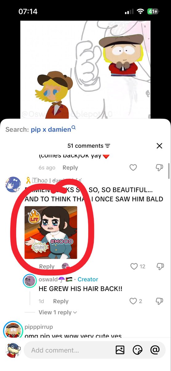 sp1ralsta1rcse's tweet photo. every. Tiktok pip fan seems to like this guy a lot Is This literally dip fan child who is that https://t.co/Rm9El2Uynk