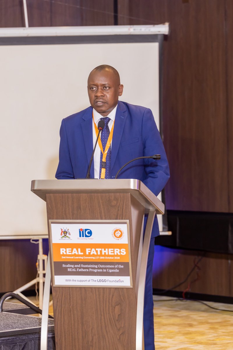 iidcug's tweet photo. @Rogersgolooba1, Senior Probation and Welfare Officer @Mglsd_UG,  introducing the #REALFathers programme and sharing the purpose of the convening: identifying pathways to scale the programme and reach more families across Uganda.
@Somerouganda09 @FAWEUganda @AruweU @AllNationsCDC https://t.co/NDCErUSNTE