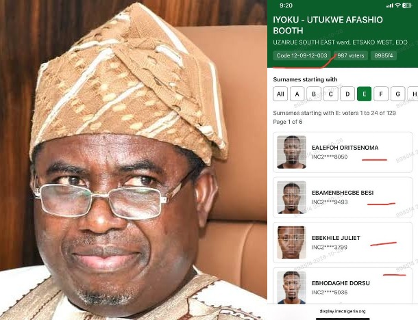 ParallelFacts's tweet photo. BREAKING: INEC Exposed For Using AI-Generated Images To Create Fake Voters In Edo State Ward https://t.co/G60D9cNVWp https://t.co/Vvhl8nIaJd