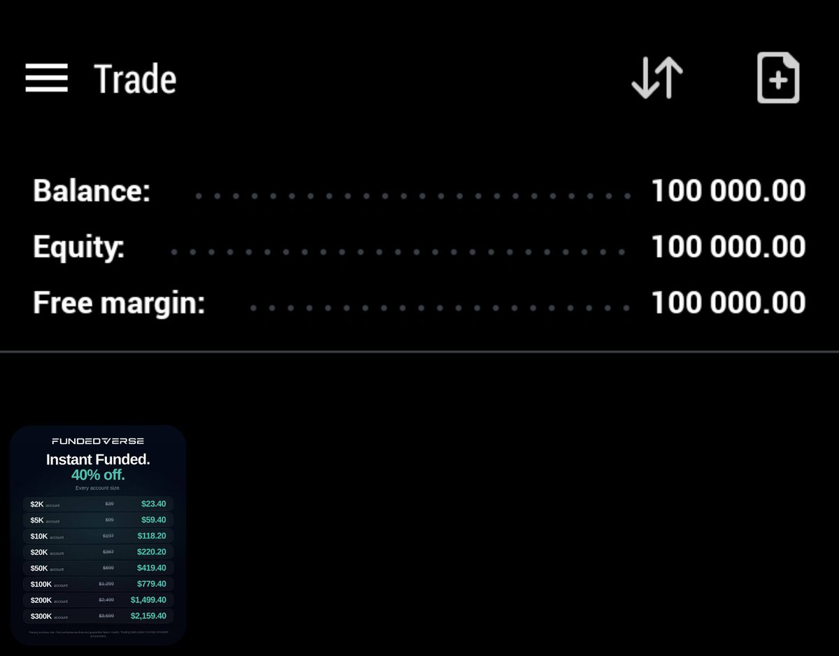 themarketchild's tweet photo. If you were given a $100K prop firm account, what trading plan and risk management strategy would you follow to pass the challenge, get funded, and make your first withdrawal to make Mama proud? 🦅😂

Let's hear your game plan. 👇🏾 https://t.co/8tqPRWZM7P