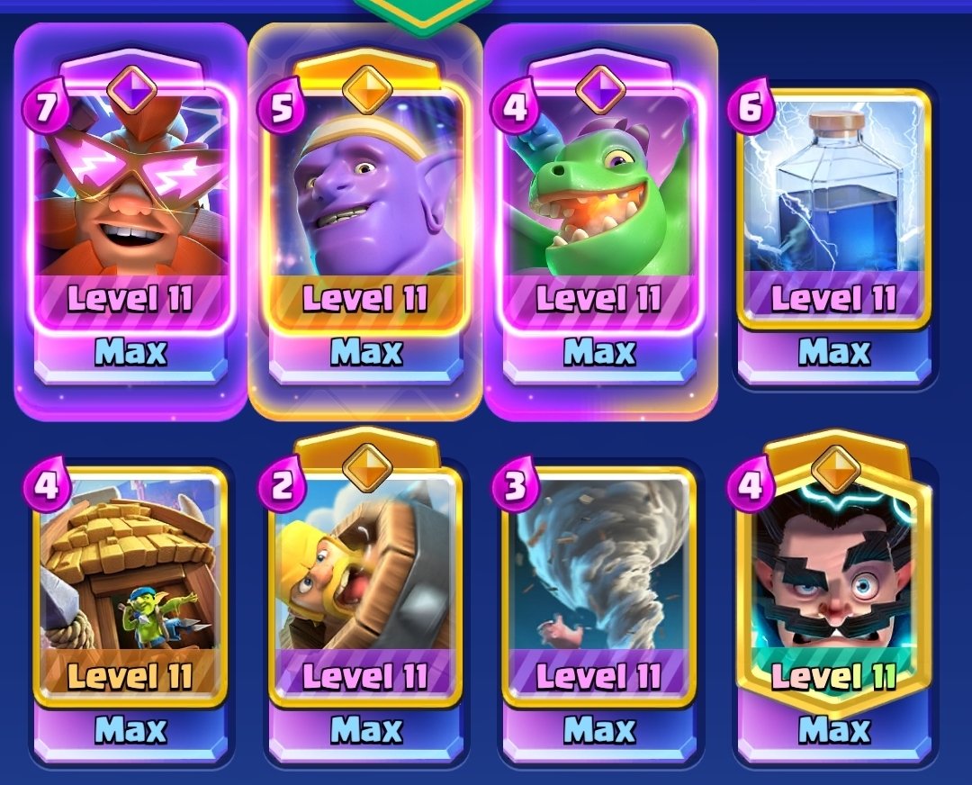 noobeycr's tweet photo. Clash Royale is a 2016 real-time strategy mobile game developed and published by Supercell. Players collect cards and create a deck to use in 3–5 minute battles, with the aim to destroy opposing towers whilst defending their own. https://t.co/70Ju71XlPu