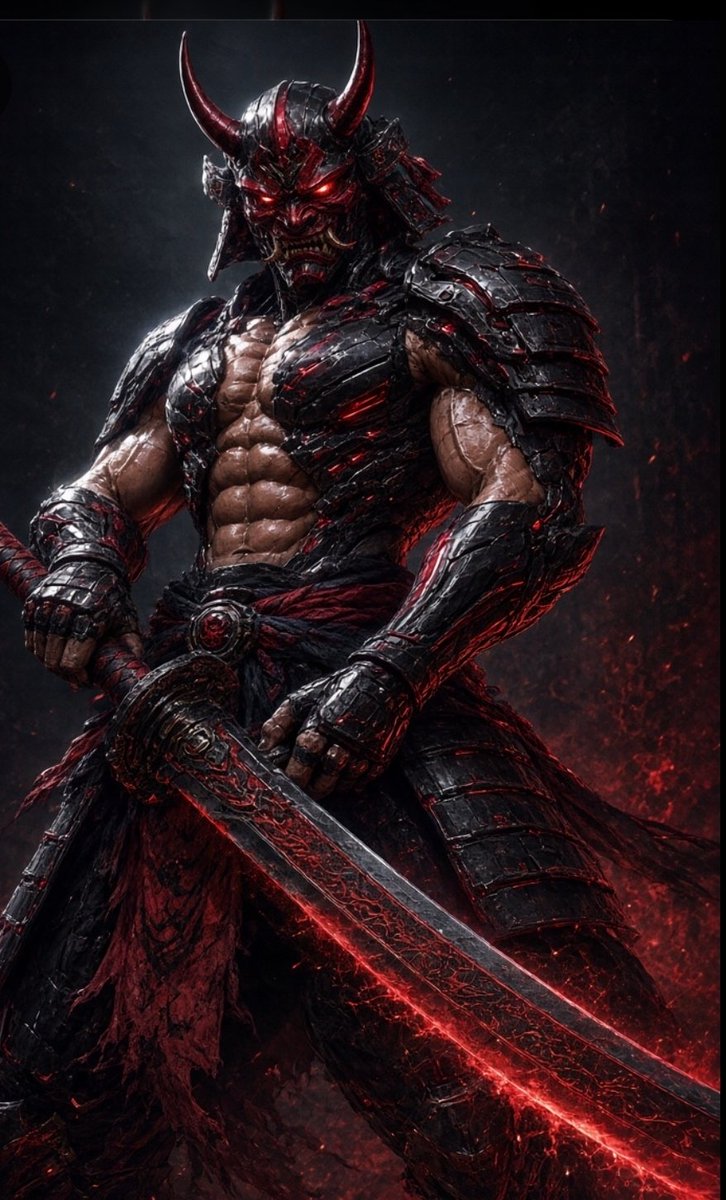 ColtierPat's tweet photo. @Fatahilah03 Next time, just ask Grok a samourai concept art and let a cosplayer do the suit for a bodyduilder... easy... https://t.co/liN0agZWJD