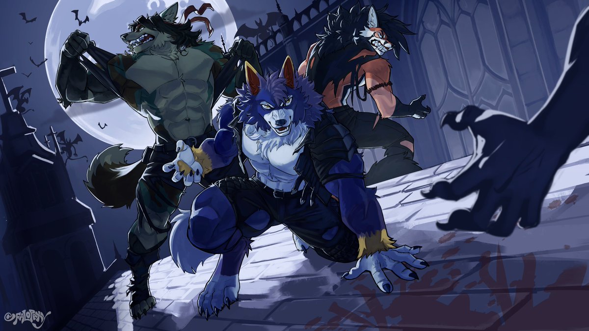 Falopaxy's tweet photo. The Vampire siege... https://t.co/qCqpq194nH