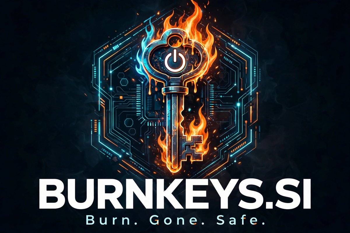 Anony_si's tweet photo. https://t.co/XzexPhr7Eq - Burn Leaked API Keys | DevSecOps Security Domain

The API Key Incinerator. 
Auto-detect, revoke, 
and burn leaked secrets, API keys, 
and credentials. 

Perfect for DevSecOps, secret management, Git security, and ephemeral keys SaaS. Brandable security domain for HashiCorp Vault competitor, GitGuardian alternative. 

Part of https://t.co/RzrMPChpgE Vault - Burn. Gone. Safe.

#BurnKeysSI #APISecurity #SecretManagement #DevSecOps #BurnAfterReading #GitSecurity #AnonySi #SI #AI #SUPERINTELLIGENCE