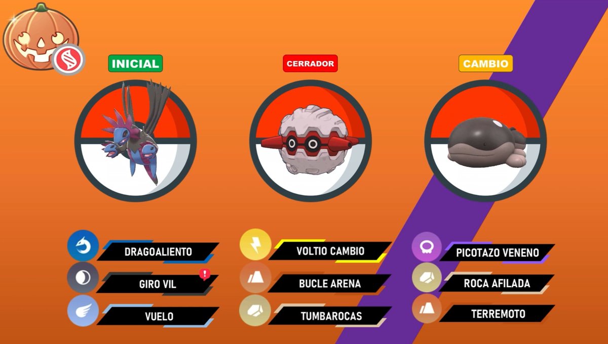 gamer_tenebroso's tweet photo. Equipos temporada 28 @BarbatosRV Copa Mega-Halloween: Edición Liga Super parte 2. https://t.co/Jl20pLsZ02