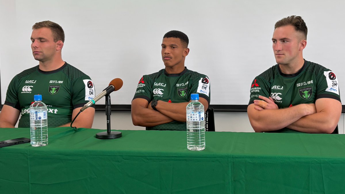 rugbyjpcom's tweet photo. 🇿🇦 カート=リー��アレンゼ、三菱重工相模原ダイナボアーズを最下位からプレーオフ進出へ導くことを目指す
👉 https://t.co/eUnoxoranZ
📸 RugbyJP ©
@DYNABOARS
#rugbyjp
#Springboks
#SouthAfrica https://t.co/T3df6NQ9el