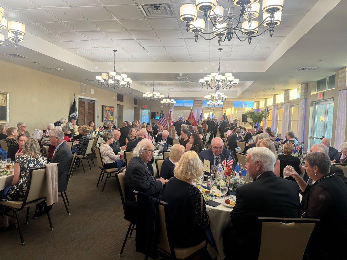 RepFranklin's tweet photo. The Medal of Honor represents the highest standard of courage, sacrifice and service to our nation.

The Second Annual Florida Medal of Honor Memorial Gala brought together military leaders, veterans and supporters, including retired U.S. Army Colonel Mike Borders and Brigadier General Hector E. Pagan, to recognize our nation's most distinguished military heroes. Preserving their legacies and ensuring future generations understand the sacrifices made in defense of our freedoms is an important mission.