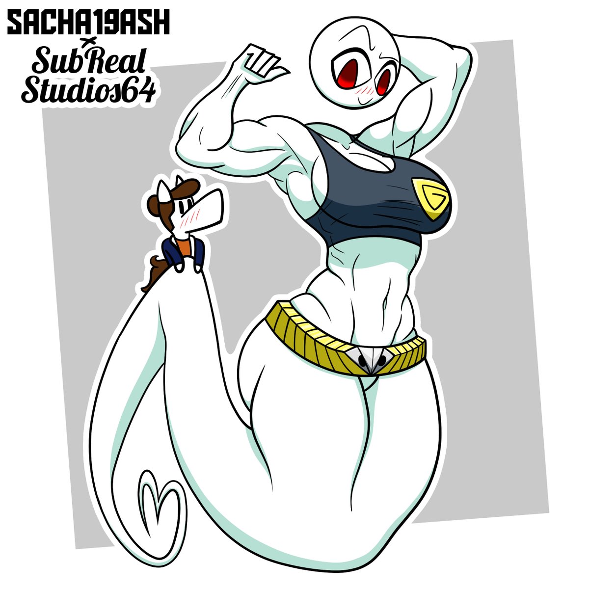 Sacha19Ash's tweet photo. repost of the fan art for @SubRealStudios1 💪👻
18/11/2024 https://t.co/x9M7hMuMw2