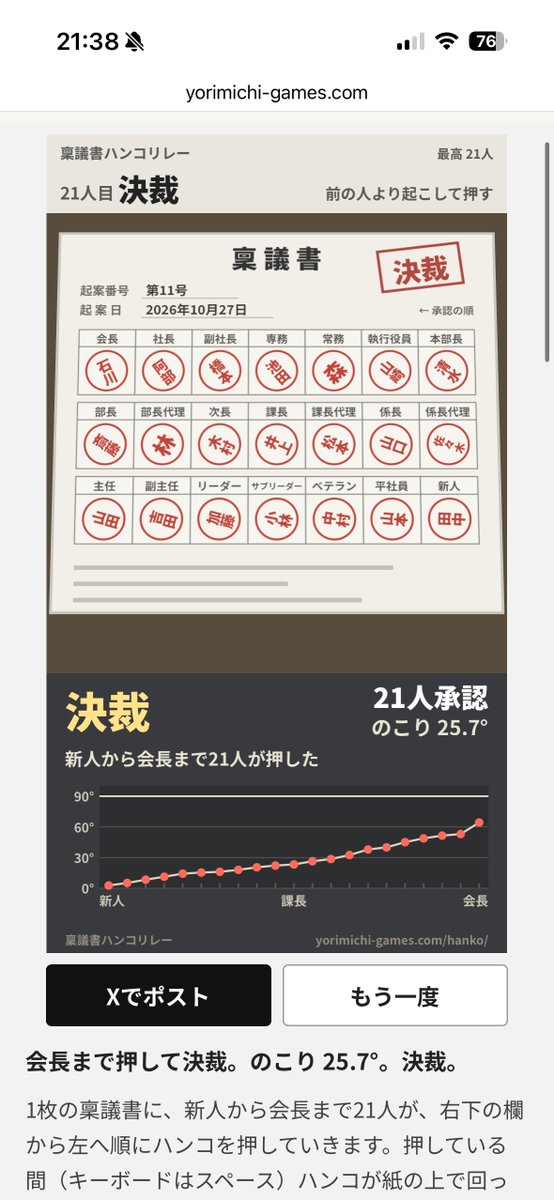 isgi_isgi's tweet photo. @yorimich_games 結構残せました！ https://t.co/II7f0EJEOS