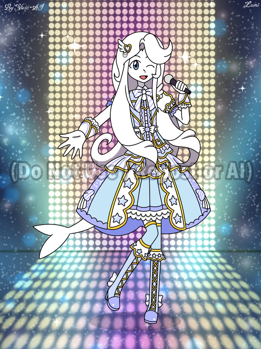 Haris24Ratna's tweet photo. @cookiemonstour1 Miracle Idol White Lumi🤍💖🎤🎶 #MyNotOCS #FanArt #WadanoharaAndTheGreatBlueSea #Beluga #Lumi #Okegom #Funamusea #キラッとプリチャン #ミラクルキラッツ #Cute #Idol #CrossoverFanArt #White #Live #Concert #Stage #Performance https://t.co/oPE757b6AT